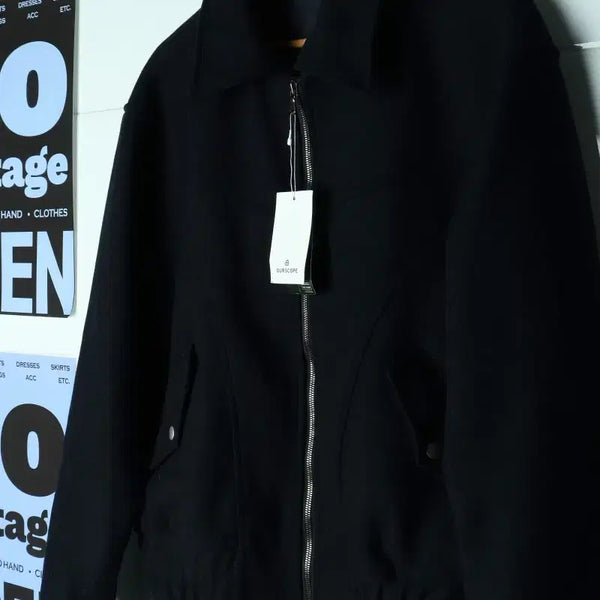 [BUNJANG] Ourscope Zipper Windbreaker Jumper Jacket / (M-XL) 아워스코프 집업 바람막이 점퍼자켓 새상품 울-H39989