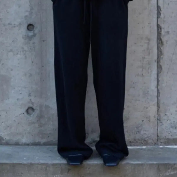 [BUNJANG] Modul Knit Pants Black Size 2 / 머듈 니트팬츠 블랙 2사이즈