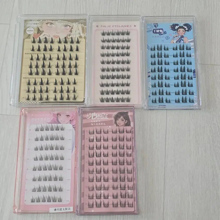[BUNJANG] No Glue Eyelashes Bundle Set / 노글루 속눈썹 일괄