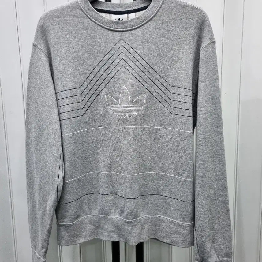[BUNJANG] Adidas Sweatshirt Grey XL / 아디다스 맨투맨 그레이
