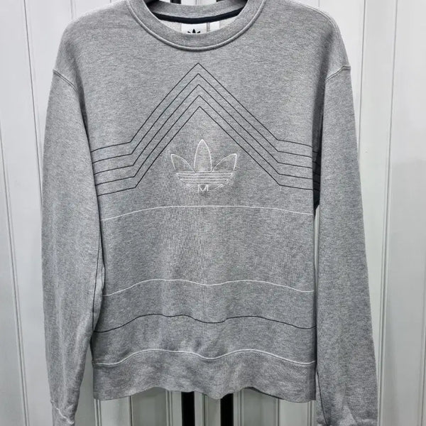 [BUNJANG] Adidas Sweatshirt Grey XL / 아디다스 맨투맨 그레이