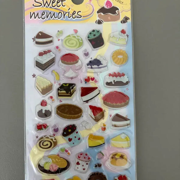 [BUNJANG] Vintage Dessert Stickers / 고전 스티커