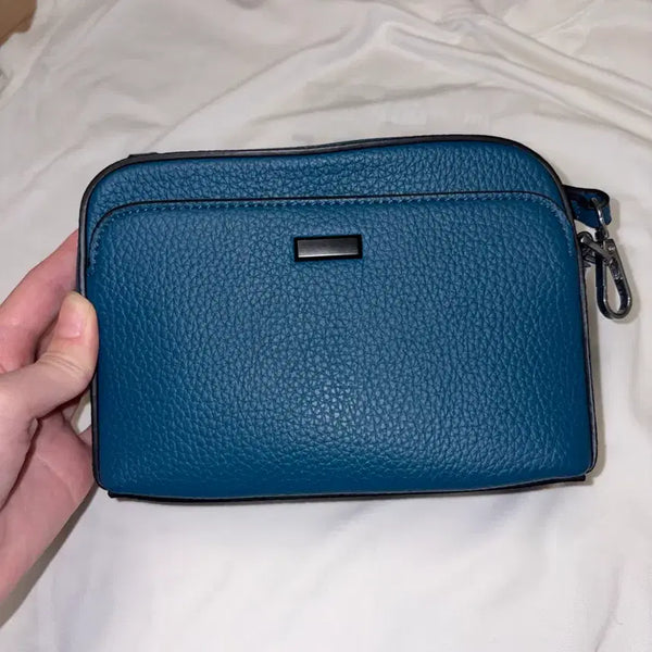 [BUNJANG] Zishen Blue Crossbody Bag / 지센 블루 크로스백