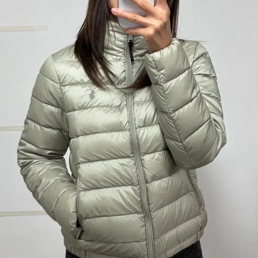 [BUNJANG] Polo Ralph Lauren Pony Logo Women's Packable Lightweight Down Jacket / 폴로 랄프로렌 포니로고 여성용 패커블 덕다운 경량 패딩 자켓