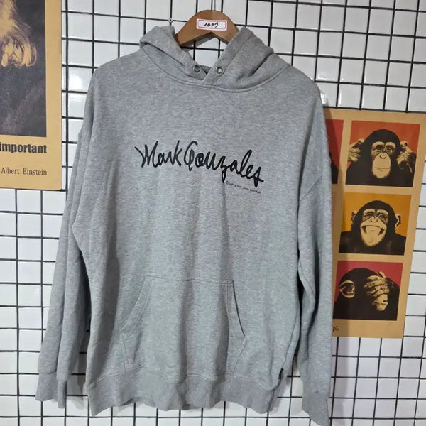 [BUNJANG] Mark Gonzales Grey Hoodie / 마크곤잘레스 후드티 그레이1007