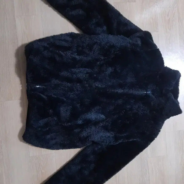 [BUNJANG] Men's Black Fleece Jacket / 남성 검정 후리스