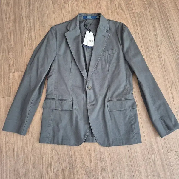 [BUNJANG] Polo Modern Fit Grey Blazer Jacket 38S / 폴로 모던핏 그레이 블레이저 자켓 38S
