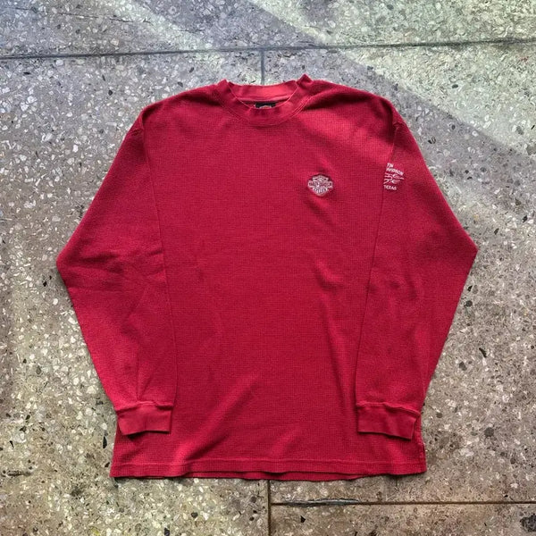 [BUNJANG] 00s Harley Davidson Thermal Shirt / [할리데이비슨] 00s Harley Davidson Thermal Shirt