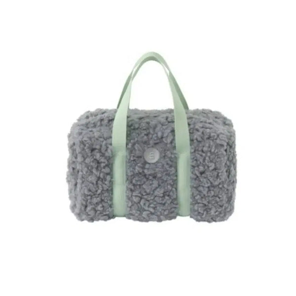 [BUNJANG] Minuit Mut Shearing Tote Bag Ash / (단종)미닛뮤트 시어링토트백 애쉬