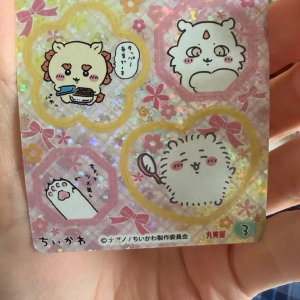 [BUNJANG] Chiikawa Hologram Sticker / 치이카와 홀로그램 스티커