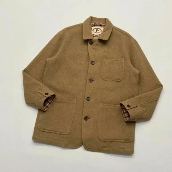 [BUNJANG] Bert Pulitzer Brown Wool Jacket (M-L) / Bert Pulitzer 브라운 울 자켓 (M~L)