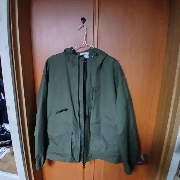 [BUNJANG] All Seasontem Khaki Windbreaker Jacket / ALL SEASONTEM 바람막이 카키