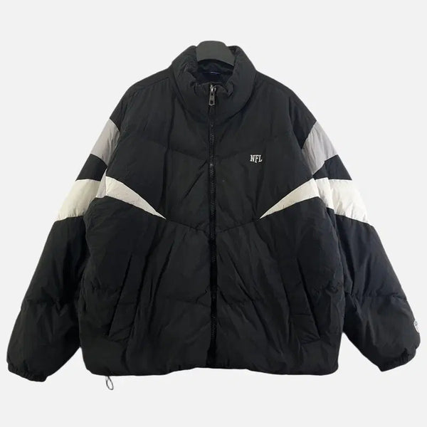 [BUNJANG] NFL Black Padded Jacket XXL / NFL 블랙 남자 XXL 패딩 O6107