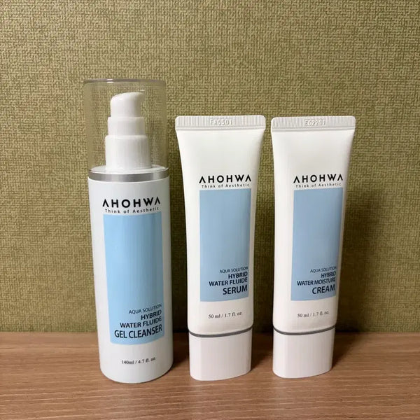 [BUNJANG] AOA & AQUA Solution Hybrid Water Fluid Set / 아오와 아쿠아 솔루션 하이브리드 워터 플루이드 세트