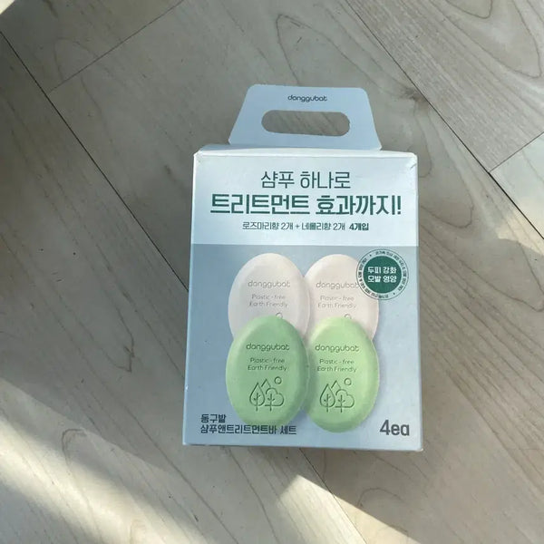 [BUNJANG] Donggu Bat Shampoo & Treatment Bar Set (2 Items) / 동구밭 샴푸앤트리트먼트바 2개 세트