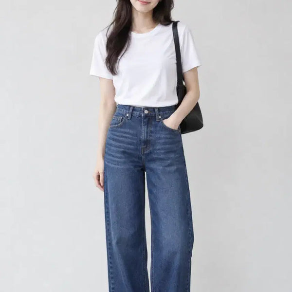 [BUNJANG] INSTANTFUNK Wide Denim 21SS / 인스턴트펑크 와이드 데님 21SS