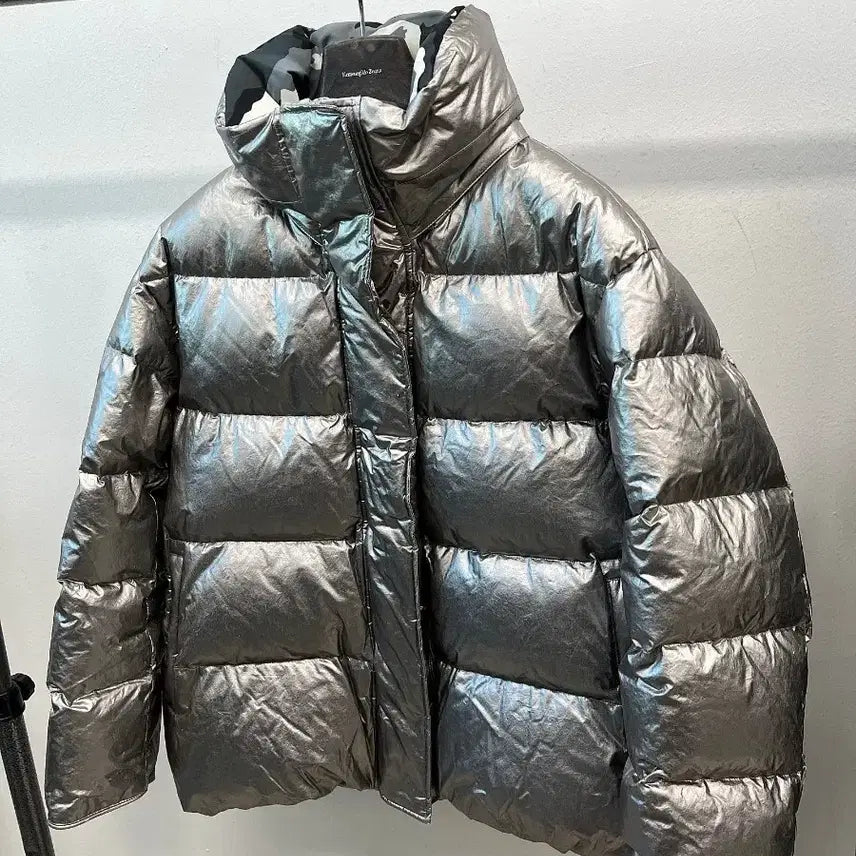 [BUNJANG] Juun.J Metallic Oversized Puffer Jacket Size 95 / 95) 준지 메탈릭 오버패딩