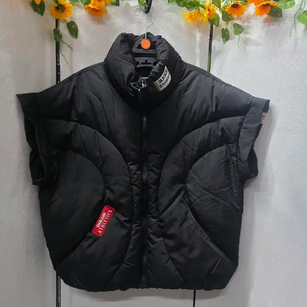 [BUNJANG] SLK505 Studios Batwing Fit Padded Vest / 가오리핏패딩베스트