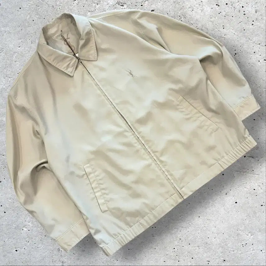 [BUNJANG] Saint Laurent (YSL) Poly Vintage Harrington Jacket / [105] 입생로랑 폴리 빈티지 해링턴 자켓 F218