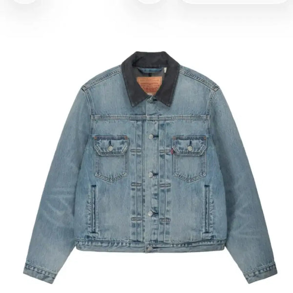 [BUNJANG] Stüssy x Levi's Denim Jacket / 스투시 리바이스 데님자켓