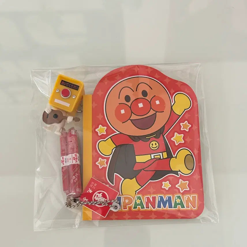 [BUNJANG] Anpanman Character Notebook and Japanese Gacha Bundle Set / 호빵맨 노트, 일본 가챠 일괄세트