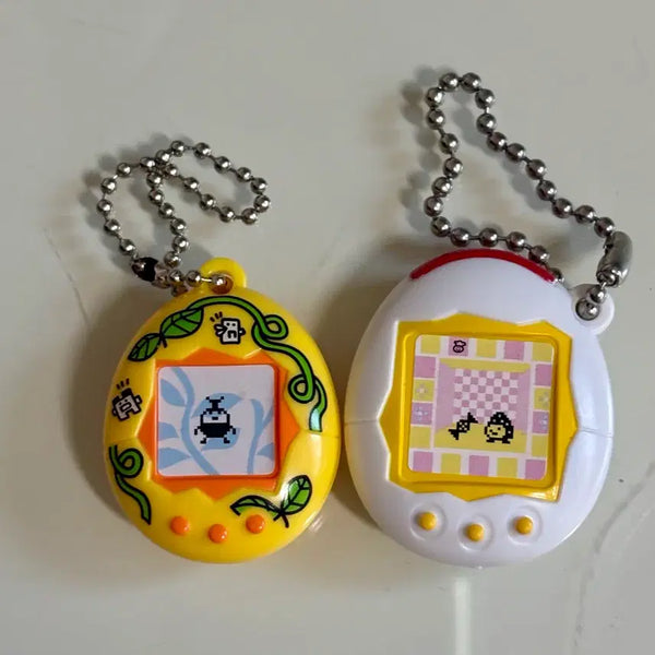[BUNJANG] Tamagotchi Mini Gachapon Keychain Set 2 & 3 Bundle / 다마고치 미니어쳐 가챠 키링 2탄 3탄 일괄