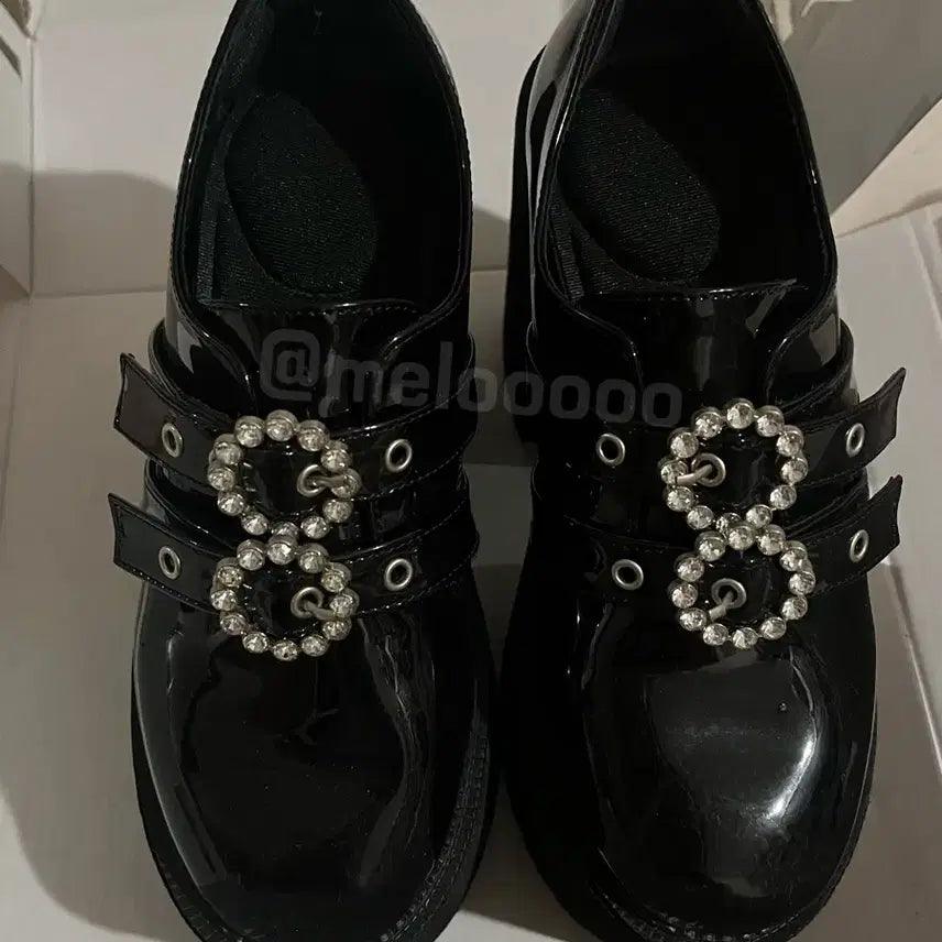 [BUNJANG] Bubbles 13cm Platform Loafers Size 37 / 교판)버블즈 13cm 37 양지뢰 지뢰계 통굽