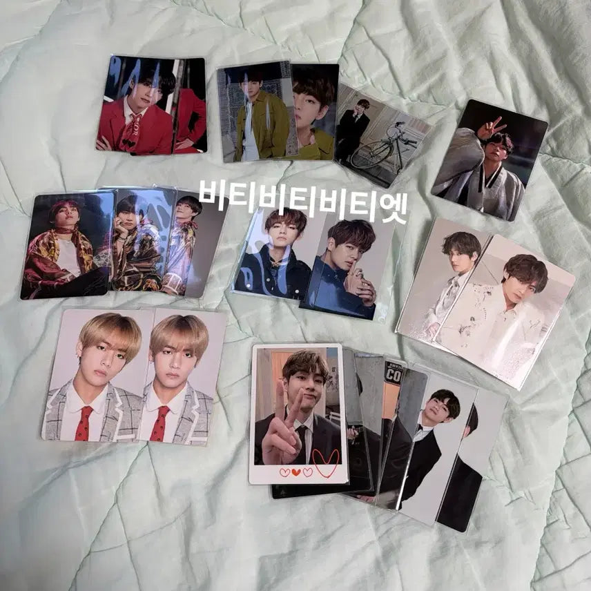 [BUNJANG] BTS V Miniphotocard Bundle Set / BTS 방탄소년단 뷔 태형 V 미니포토카드 포카 일괄 양도