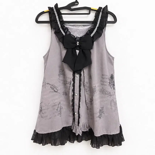 [BUNJANG] Axisfarm Sleeveless Blouse / 액시즈팜 액팜 블라우스 나시 슬리브리스