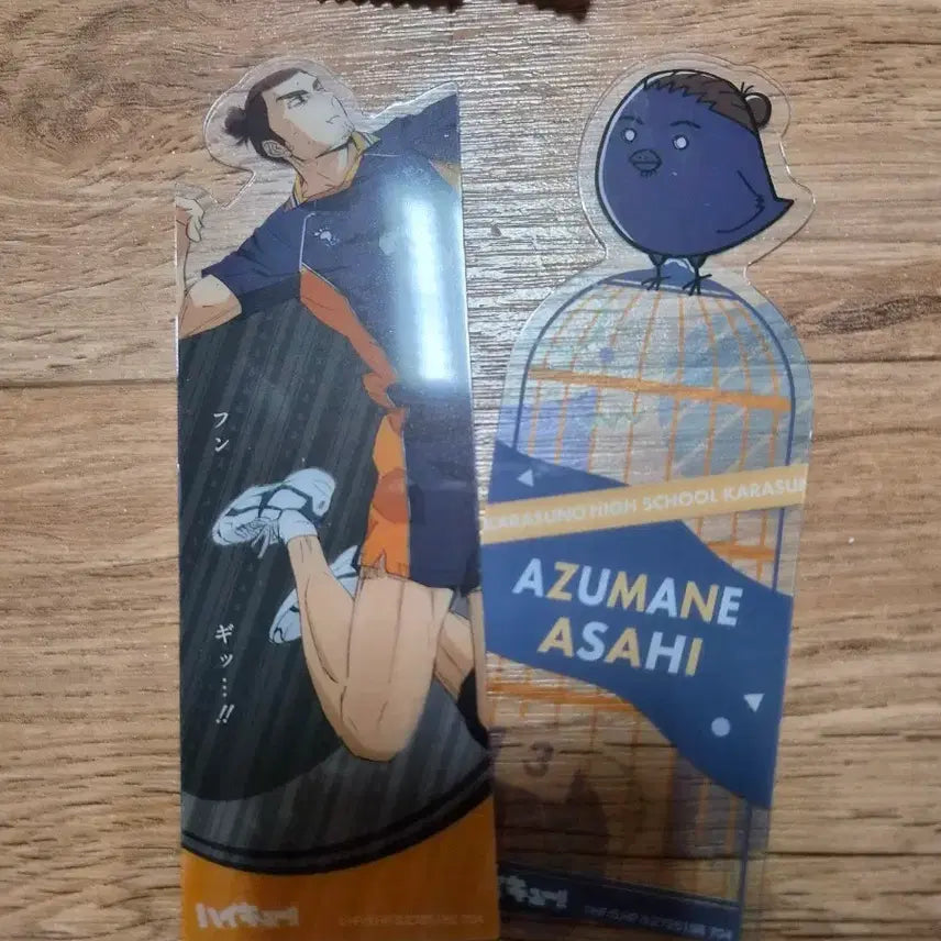 [BUNJANG] Haikyuu Azumane Asahi Bookmark Bundle Set / [일괄]하이큐 아즈마네 아사히 책갈피