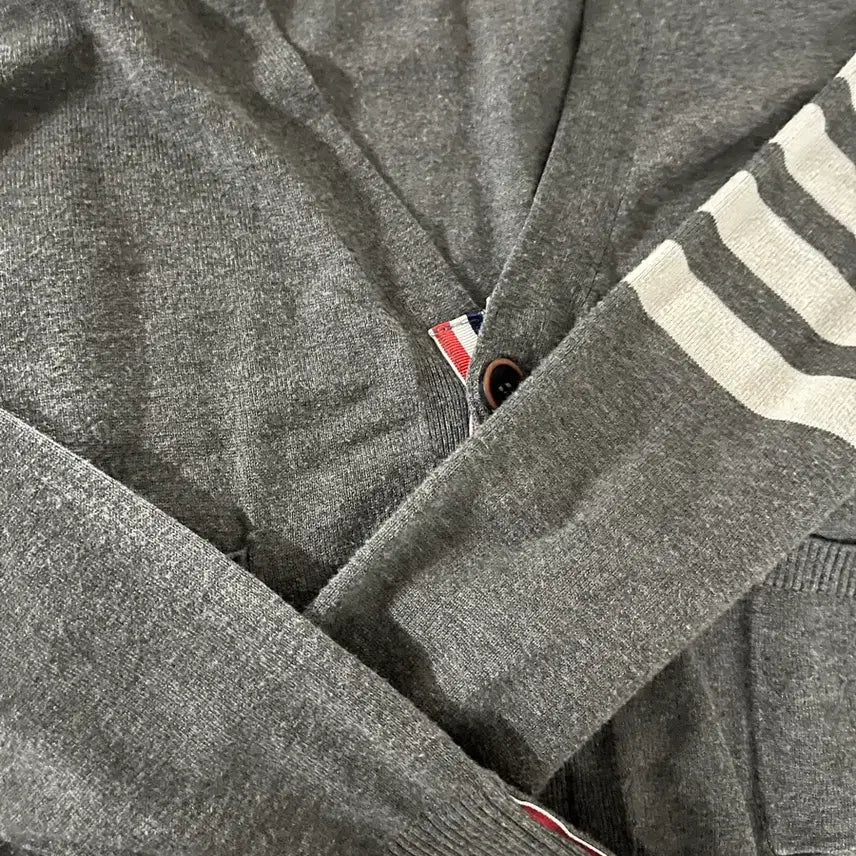 [BUNJANG] Thom Browne Grey Cardigan / 톰브라운 가디건 그레이