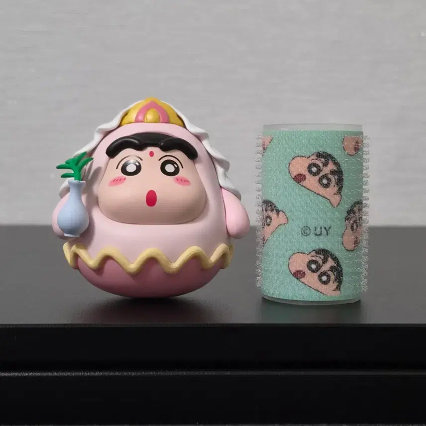 [BUNJANG] Weighted Crayon Shin-chan Roly-Poly Figure / [무게감 있음] 7.3cm  짱구 오뚝이 피규어