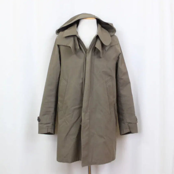 [BUNJANG] ASPESI Khaki Hooded Field Jacket (Size 50) / [정품] 아스페시 공용 카키 후드 야상 점퍼 (50) 상상샵