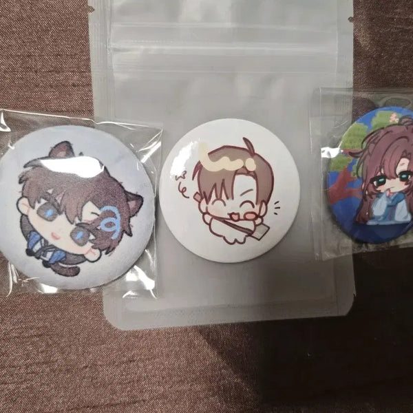 [BUNJANG] CHOI YOON (THE BOYZ) Pin Button Set / 최요원 핀버튼 말랑핀버튼 괴담출근 괴출