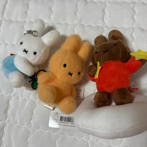 [BUNJANG] Miffy 4 Types Keyring / 미피 4종 키링