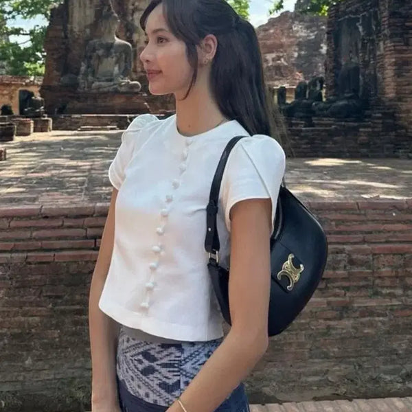 [BUNJANG] Triomphe Bag Genuine Leather / 트리옹프 백