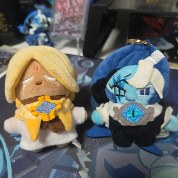 [BUNJANG] Shadow Milk Cookie & Pure Vanilla Cookie Plush Keychain Bundle Set / 쉐도우밀크 쿠키,퓨어바닐라 쿠키 인형 키링(일괄)