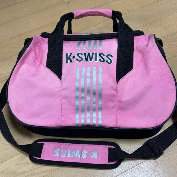 [BUNJANG] K Swiss Pink Duffle Bag / K swiss 가방