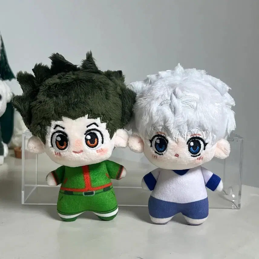 [BUNJANG] Hunter x Hunter Gon & Killua Plush Set / 헌터헌터 곤, 키르아 인형 누이 2종 일괄 양도