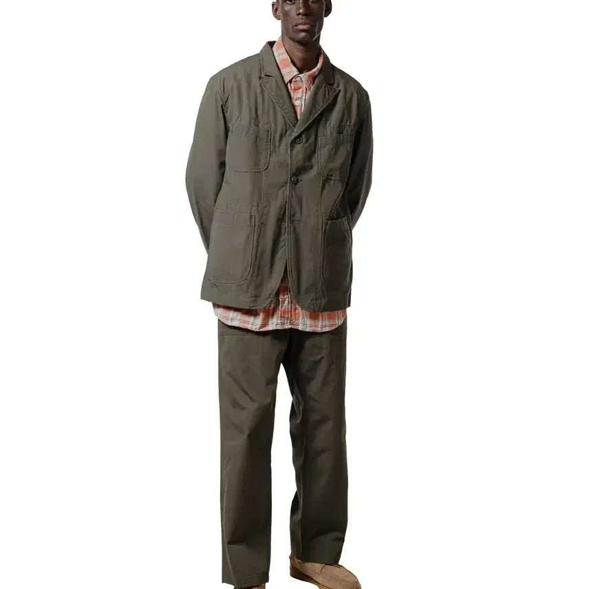 [BUNJANG] Engineered Garments Bedford Setup (M) - Olive / 엔지니어드가먼트 베드포드 셋업 (M)