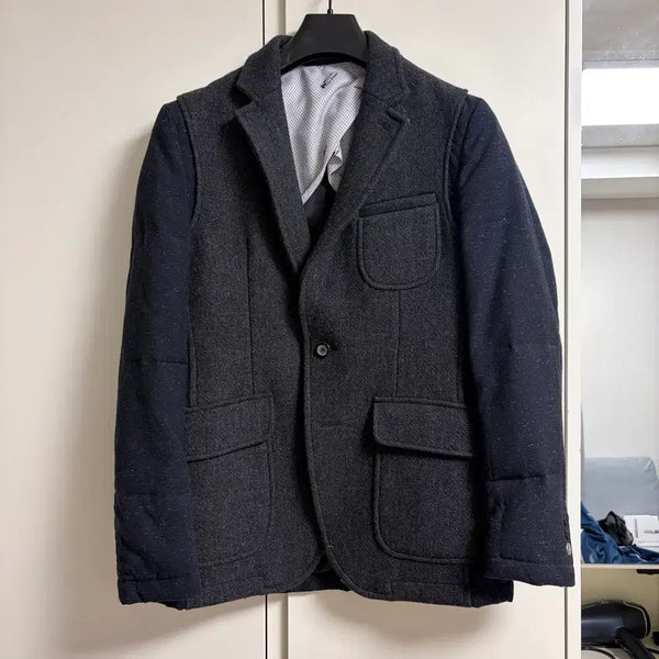 [BUNJANG] MVIO Padded Wool Jacket / 엠비오 패딩 울 자켓