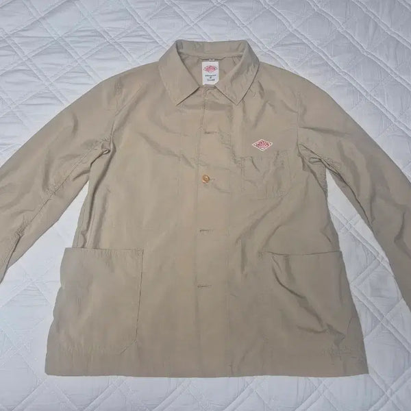 [BUNJANG] DANTON Nylon Work Jacket Beige Size 40 / 단톤 나일론 워크자켓 베이지 40사이즈