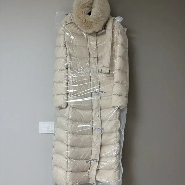 [BUNJANG] ArounD Yul Goose Down Padding with Saga Fox Fur / 어라운드율 자체제작) 사가폭스퍼 구스 패딩