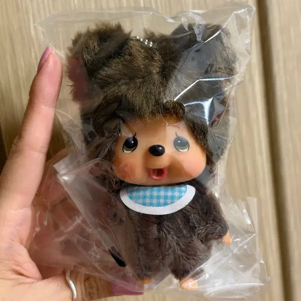 [BUNJANG] Monchhichi Big Head Bear Keyring / 새상품) 몬치치 빅헤드 쿠마 키링