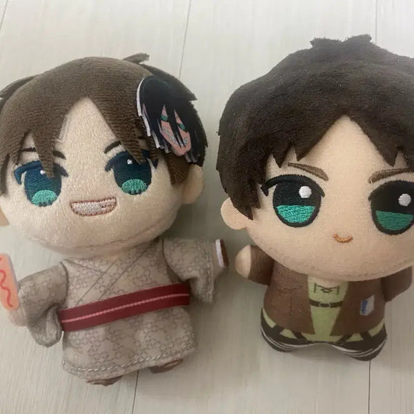 [BUNJANG] Attack on Titan Eren Yeager Plush Set / 진격의 거인 진격거 에렌 예거 누이