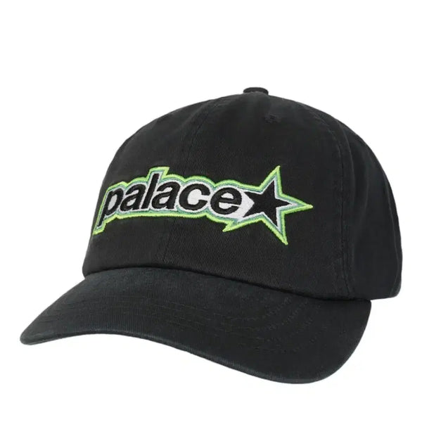 [BUNJANG] Palace P Star 6-Panel Black Cap / 팔라스 P 스타 6-패널 블랙