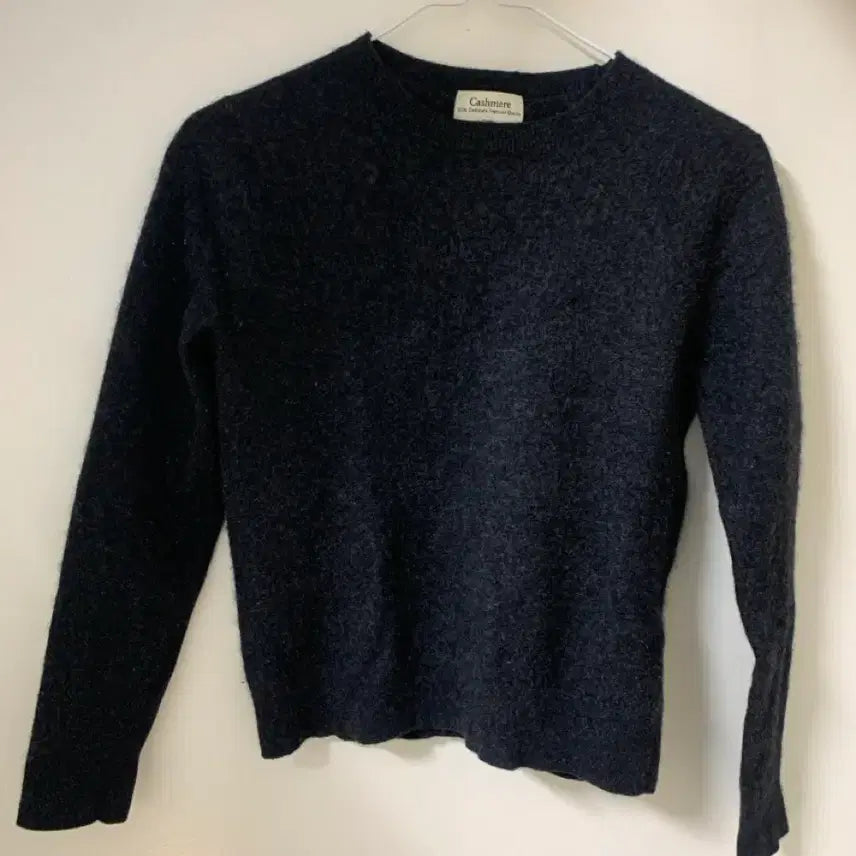 [BUNJANG] Cashmere Sweater Black / 캐시미어 스웨터 블랙