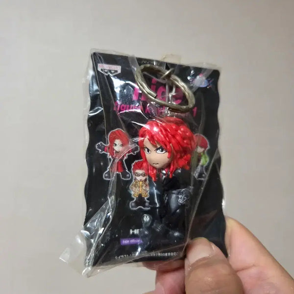 [BUNJANG] X Japan Hide Figure Keychain / 일본 엑스재팬 락가수 히데 hide x-japan 피규어 락가수 인형 굿즈 키링 열쇠고리 키홀더