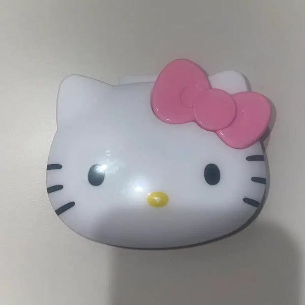 [BUNJANG] Hello Kitty White Ribbon Cosmetic Case / 헬로키티 케이스