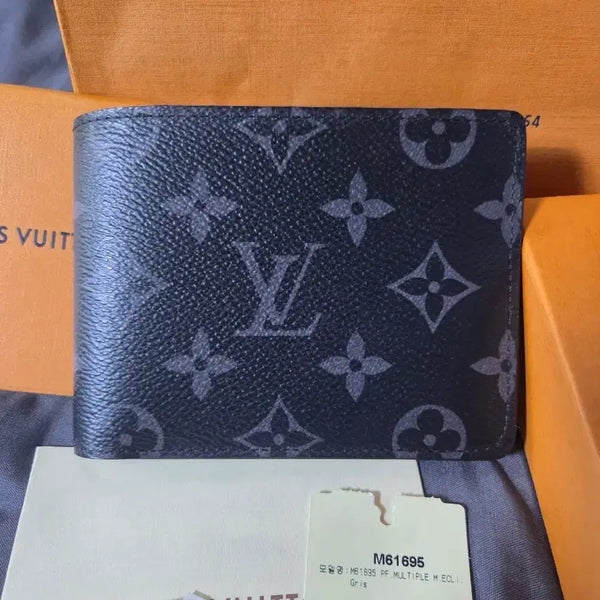 [BUNJANG] Louis Vuitton Eclipse Monogram Wallet / [NFC정품/S+급/풀구성] 루이비통 이클립스 모노그램 반지갑